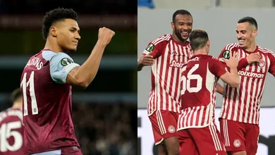 Conference League: Aston Villa amassa Ajax, e Olympiacos faz o &lsquo;imposs&iacute;vel&rsquo; para avan&ccedil;ar &agrave;s quartas de final