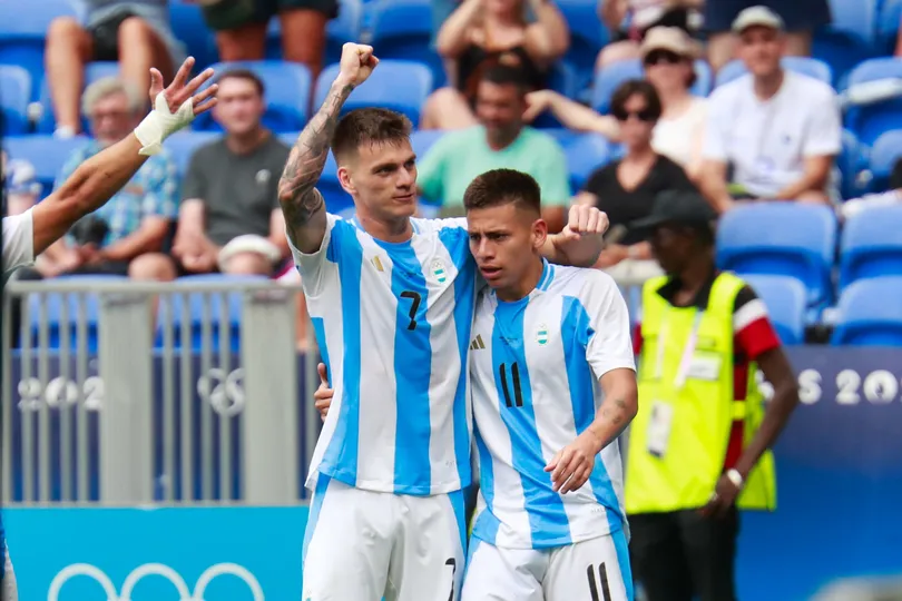 Foto: (IconSport) - Argentina venceu Ucr&acirc;nia nas Olimp&iacute;adas