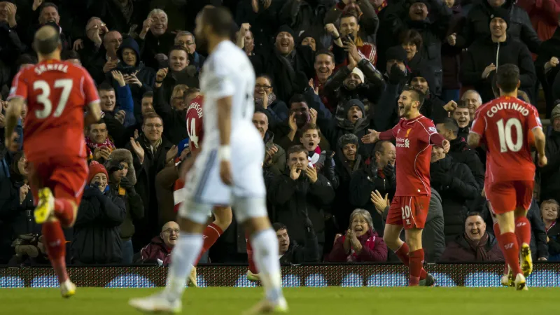 Ataque do Liverpool teve uma noite para lembrar a temporada passada