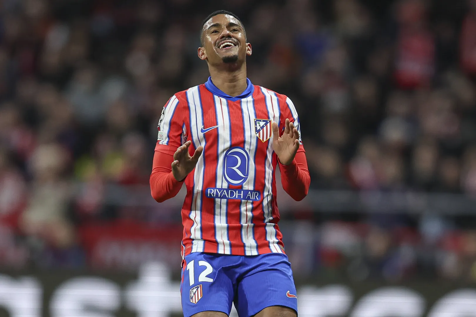 Samuel Lino est&aacute; em alta no Atl&eacute;tico de Madrid Foto: (Imago)