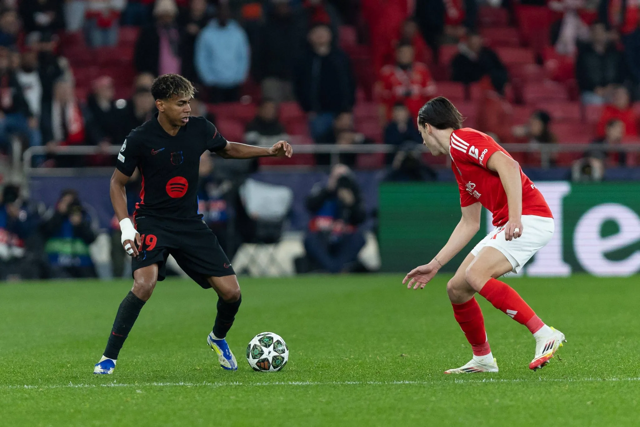 Barcelona e Benfica protagonizaram grande jogo na Champions League