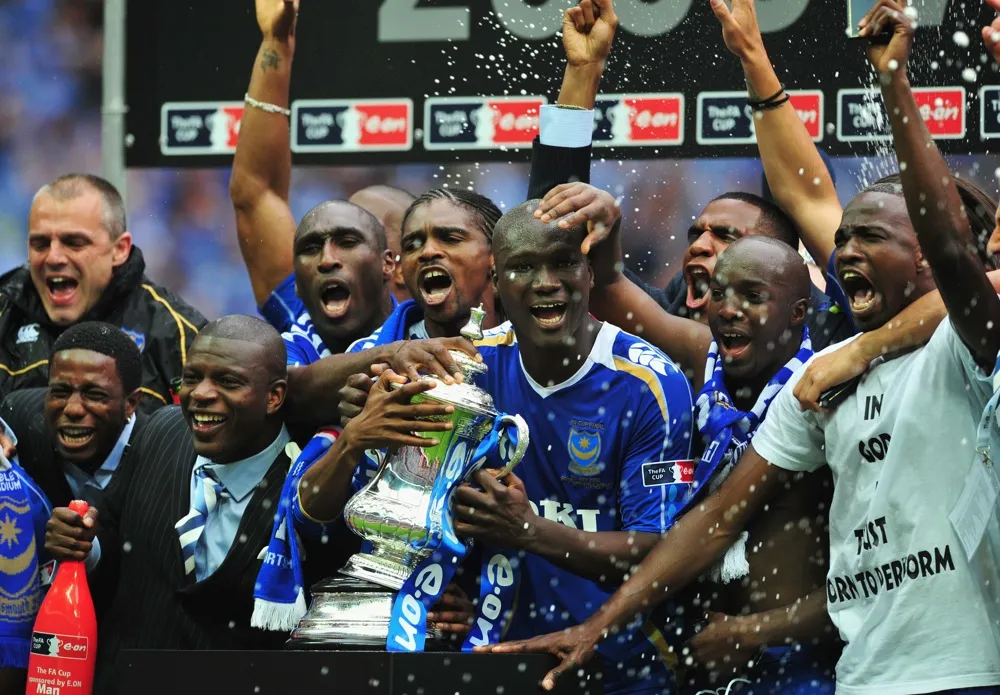 Hoje na terceirona, h&aacute; uma d&eacute;cada o Portsmouth conquistava a FA Cup cheio de medalh&otilde;es