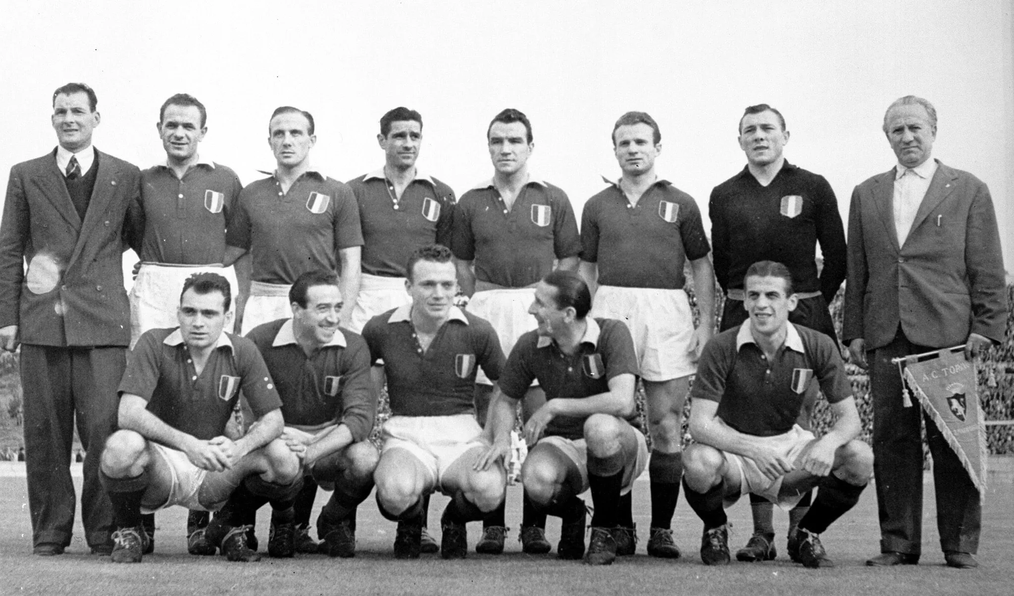 Nos 70 anos de Superga, as lembran&ccedil;as do imortal Grande Torino, pentacampe&atilde;o italiano