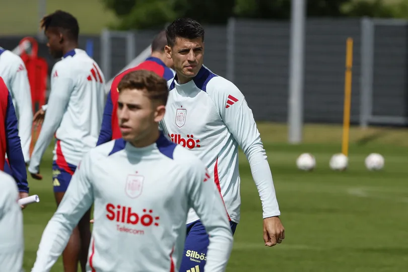 Foto: (IconSport) - Morata est&aacute; a servi&ccedil;o da sele&ccedil;&atilde;o espanhola
