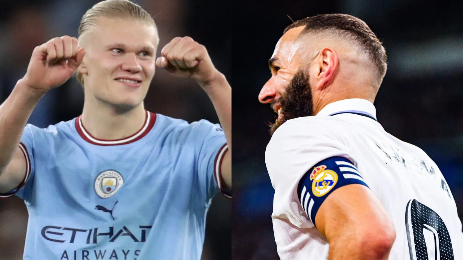 Real Madrid x City ter&aacute; um duelo de centroavantes de estilos (e em momentos) diferentes