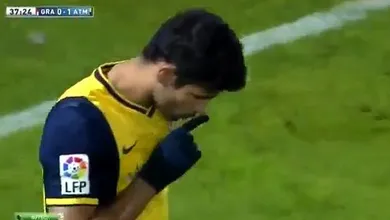 Quem Diego Costa mandou se calar na comemora&ccedil;&atilde;o?