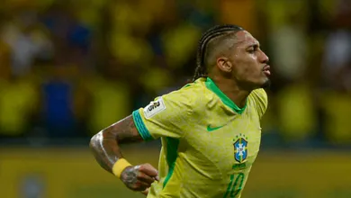 &lsquo;Jogamos para c***&rsquo;: Raphina rebate vaias para a Sele&ccedil;&atilde;o ap&oacute;s empate com Uruguai