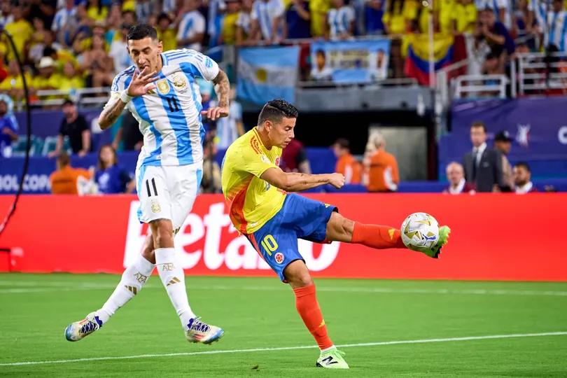 James, em a&ccedil;&atilde;o na final da Copa Am&eacute;rica