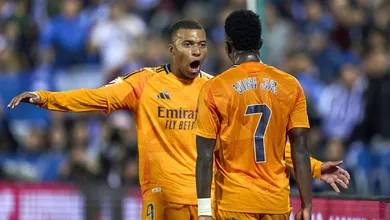 Ancelotti &lsquo;sacrifica&rsquo; Vini J&uacute;nior por Mbapp&eacute;, e Real Madrid vence com melhora coletiva