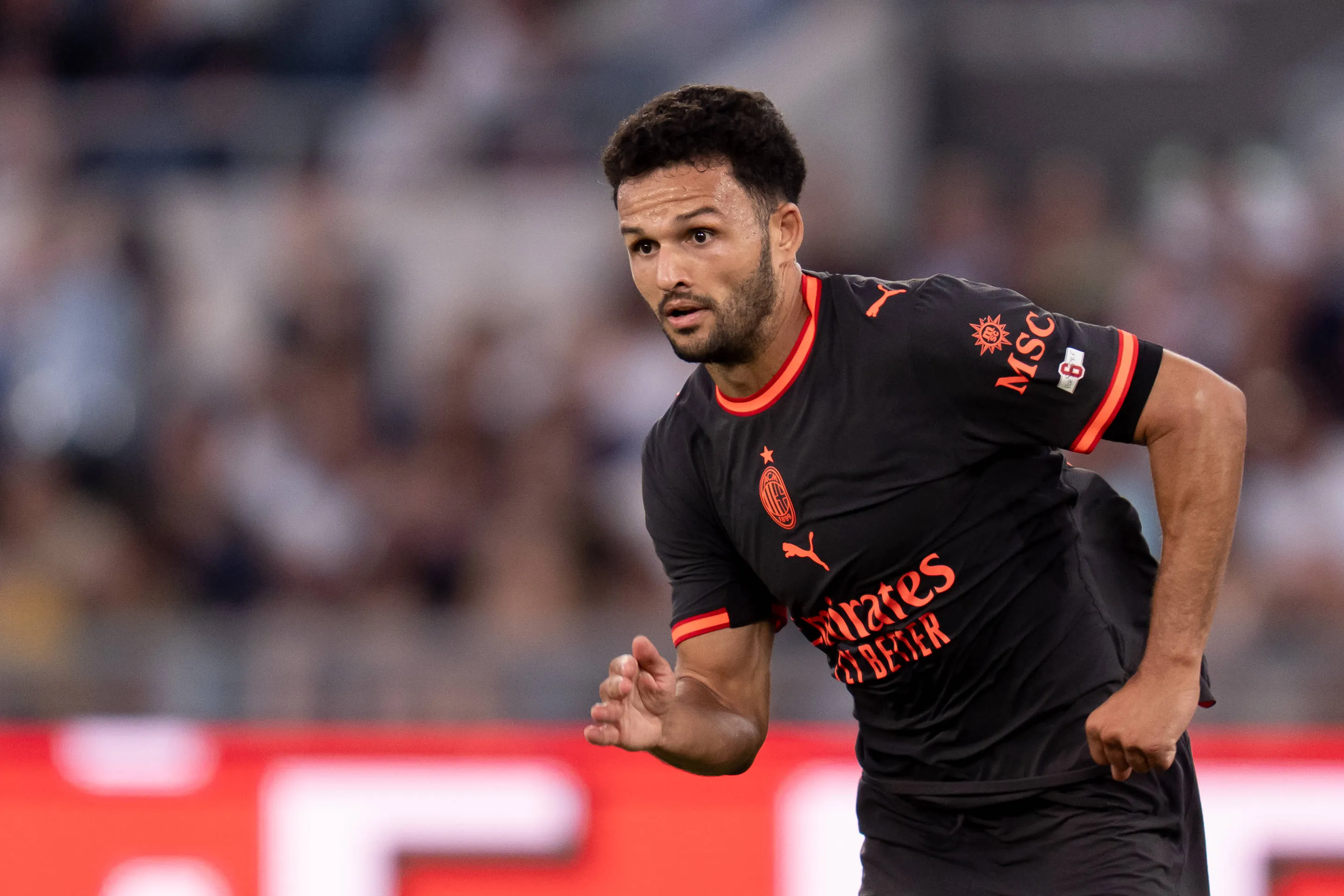 Gon&ccedil;alo Ramos em a&ccedil;&atilde;o pelo Milan
