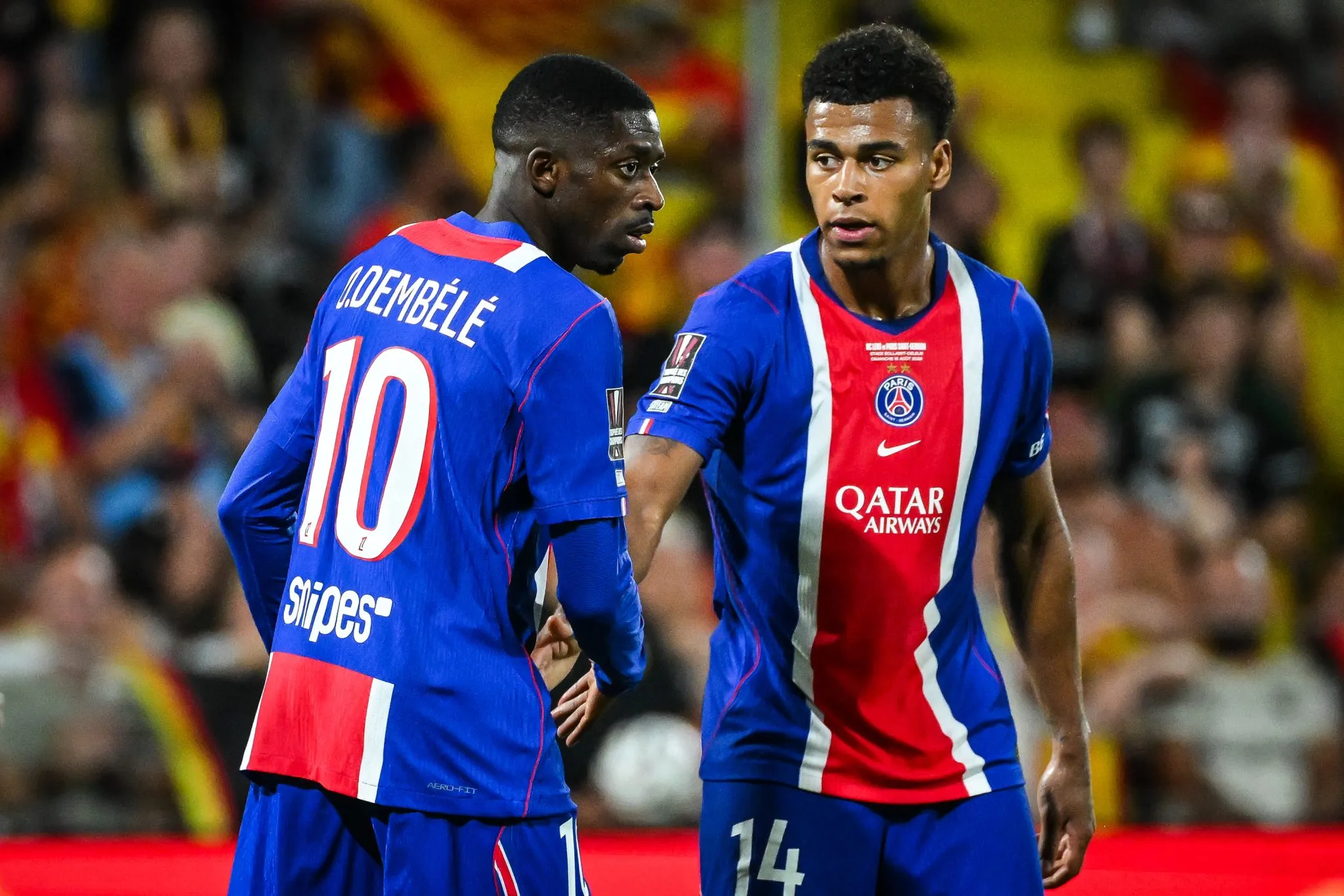 Demb&eacute;l&eacute; e Dou&eacute;, destaques do PSG na &uacute;ltima temporada 