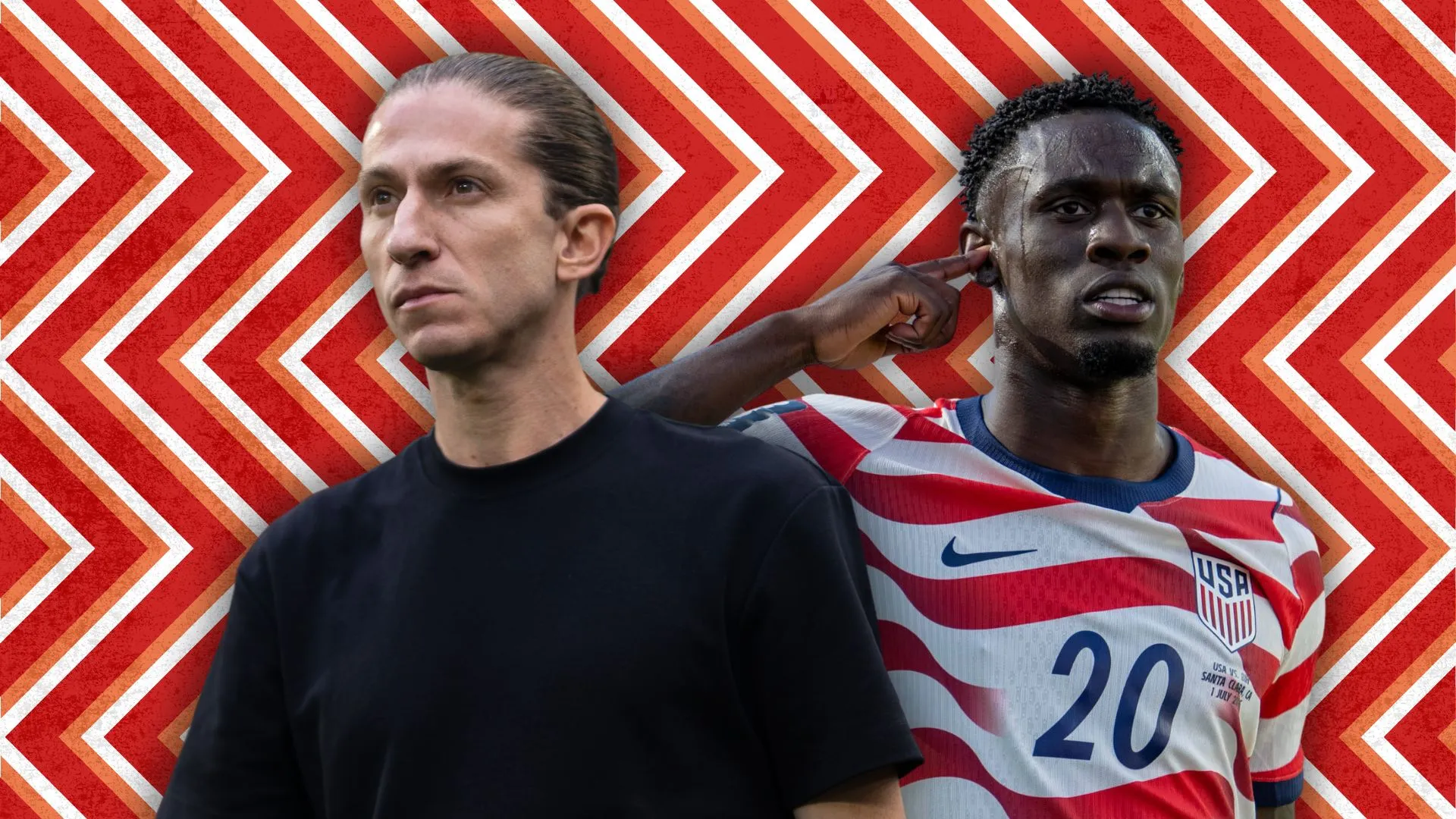 Destaque da Copa do Mundo, Balogun &eacute; o que Filipe Lu&iacute;s sempre sonhou no Flamengo