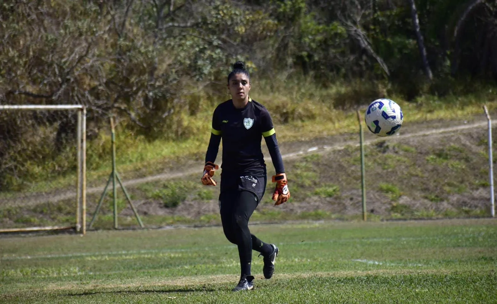 Sandy em atua&ccedil;&atilde;o pelo Am&eacute;rica-MG (Foto: Acervo Pessoal/Cortesia/Am&eacute;rica)