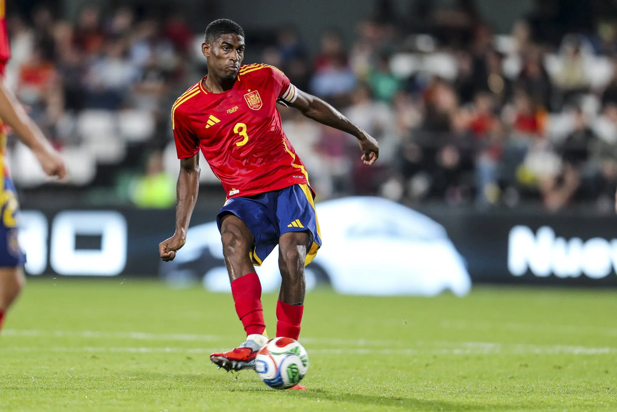 Cristhian Mosquera em a&ccedil;&atilde;o pela sele&ccedil;&atilde;o espanhola sub-21