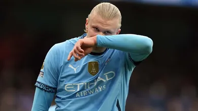 Fora da temporada? Guardiola d&aacute; previs&atilde;o de retorno a Haaland no City