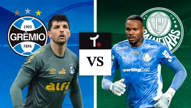 Gr&ecirc;mio x Palmeiras: onde assistir, hor&aacute;rio e prov&aacute;veis escala&ccedil;&otilde;es