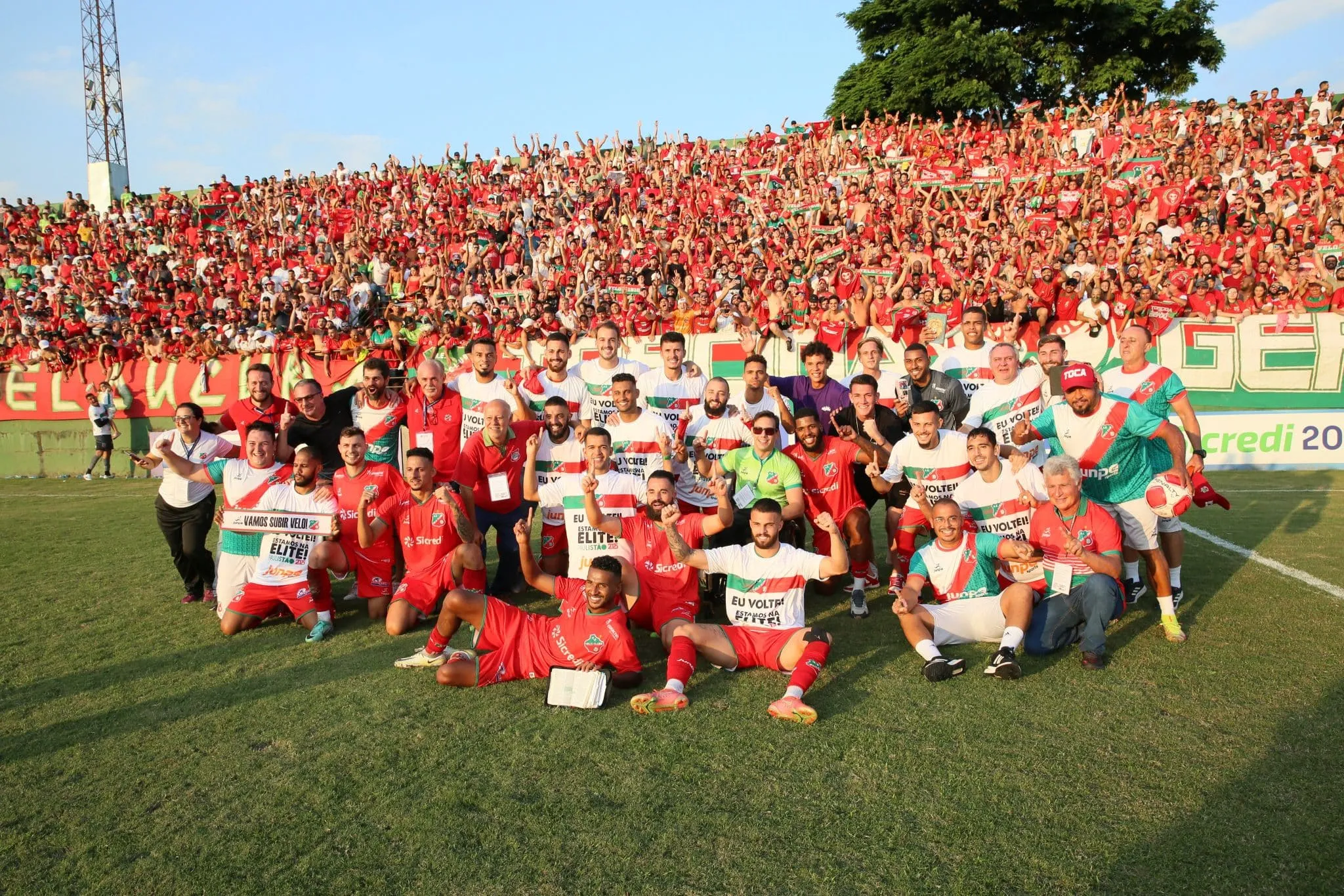 Velo Clube faz hist&oacute;ria e volta &agrave; elite do futebol paulista ap&oacute;s 45 anos