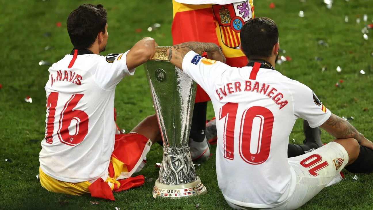 20 jogadores que marcam a hist&oacute;ria do Sevilla nas copas europeias