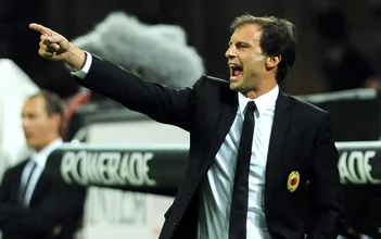 Allegri comemora recupera&ccedil;&atilde;o do Milan contra Palermo