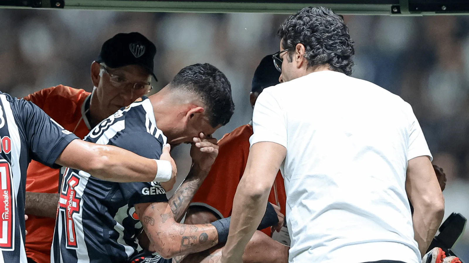 Les&atilde;o grave de Rubens &eacute; baque incalcul&aacute;vel para o Atl&eacute;tico-MG
