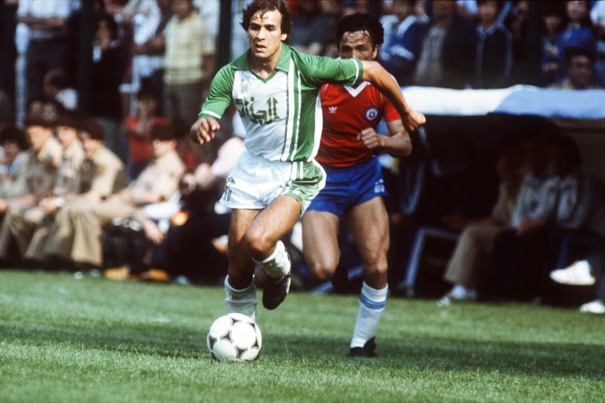 Rabah Madjer Arg&eacute;lia