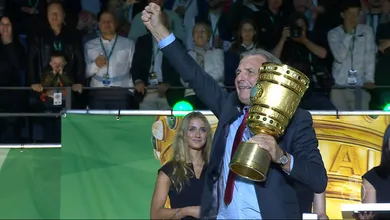 O homem que encarna a hist&oacute;ria do Frankfurt, pela quinta vez, ergue o seu Graal