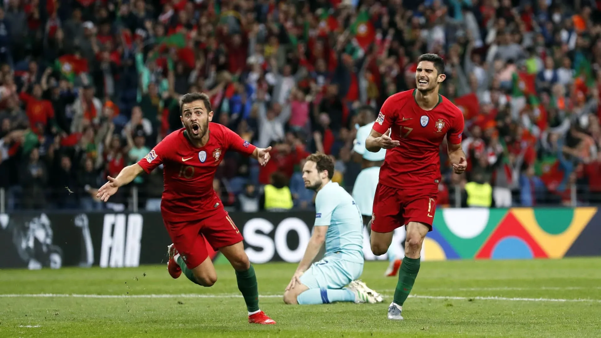Portugal teve grande exibi&ccedil;&atilde;o, e quinze anos depois, consegue ser campe&atilde;o em casa