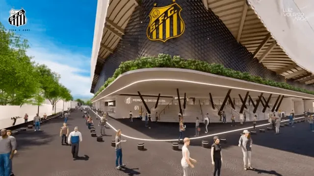 Santos apresenta mais um projeto da nova Vila e define condi&ccedil;&atilde;o para in&iacute;cio das obras
