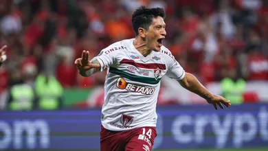 Os reencontros de Germ&aacute;n Cano na noite especial de Fluminense x Internacional