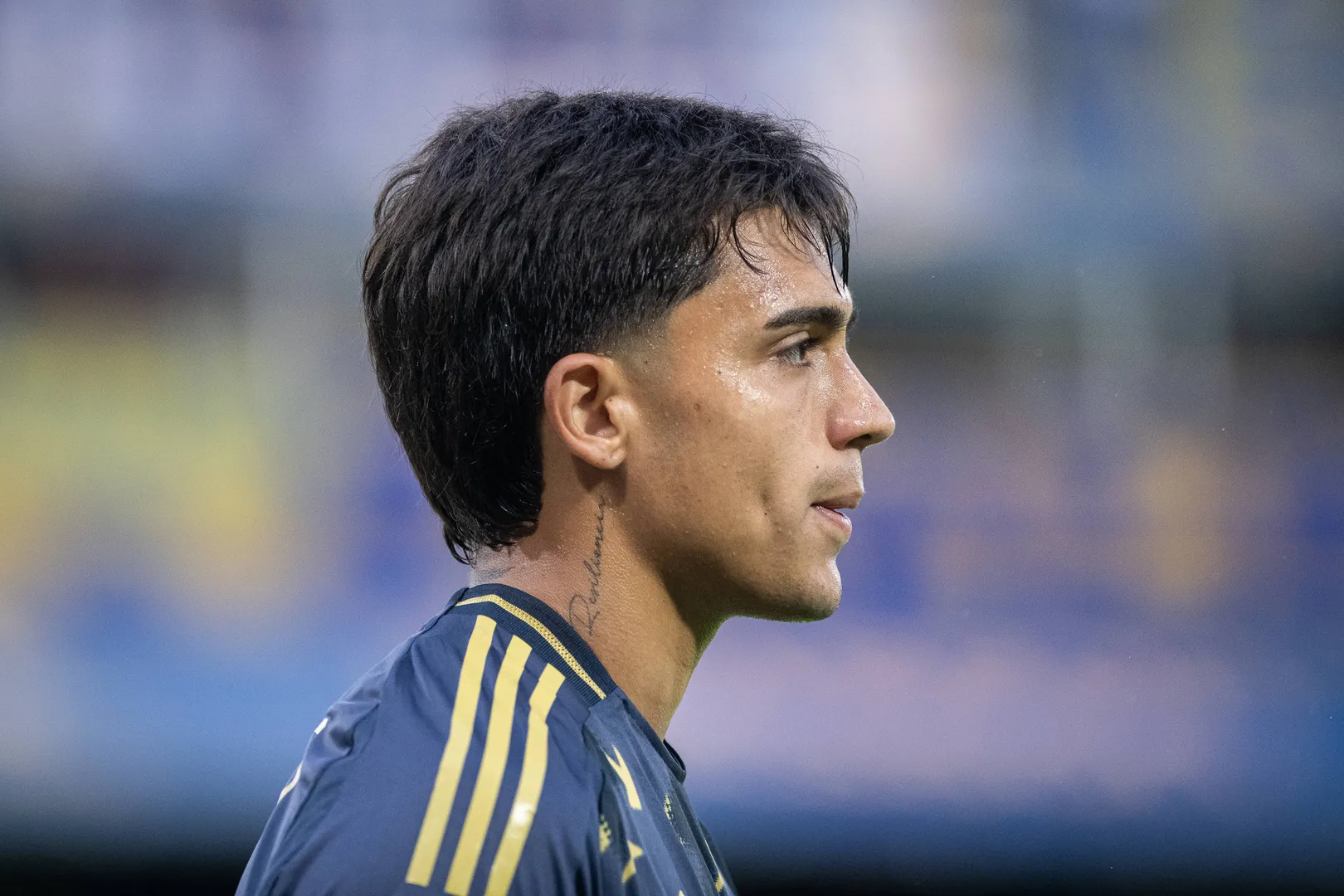 Exequiel Zeballos em partida pelo Boca Juniors.