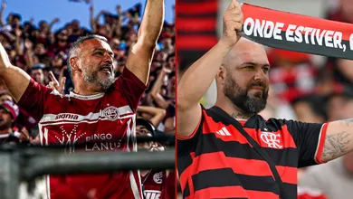 Flamengo com Lan&uacute;s e mais: Os la&ccedil;os que unem torcidas de Brasil e Argentina