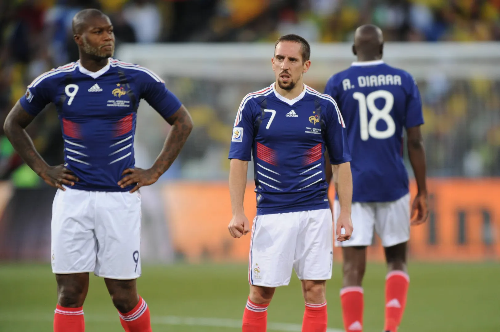 Foto: (Imago) - Djibril Ciss&eacute; jogou a Copa do Mundo de 2010 com a Fran&ccedil;a