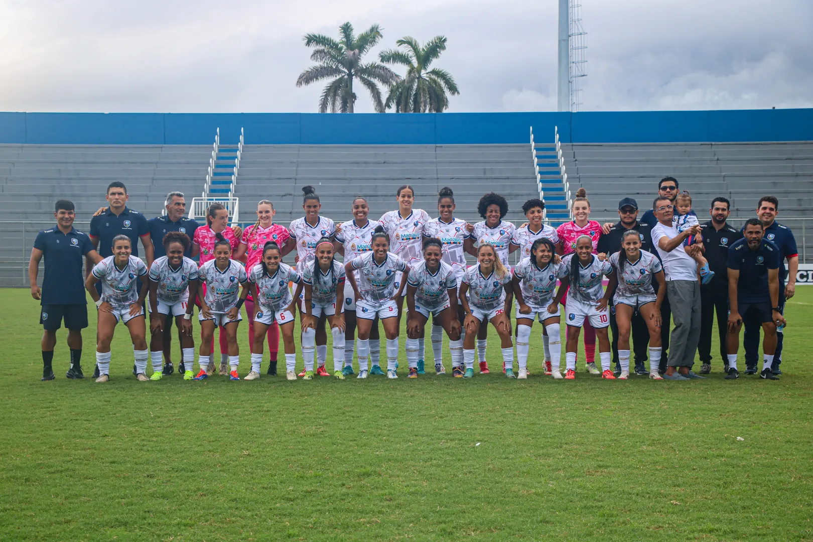 3B da Amaz&ocirc;nia durante Brasileir&atilde;o Feminino (Foto: Federa&ccedil;&atilde;o Amazonense de Futebol/Divulga&ccedil;&atilde;o)