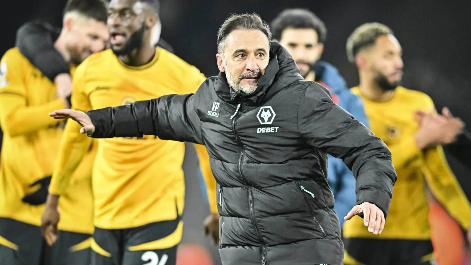 V&iacute;tor Pereira transformou o 2024/25  do Wolverhampton Foto: (Imago)