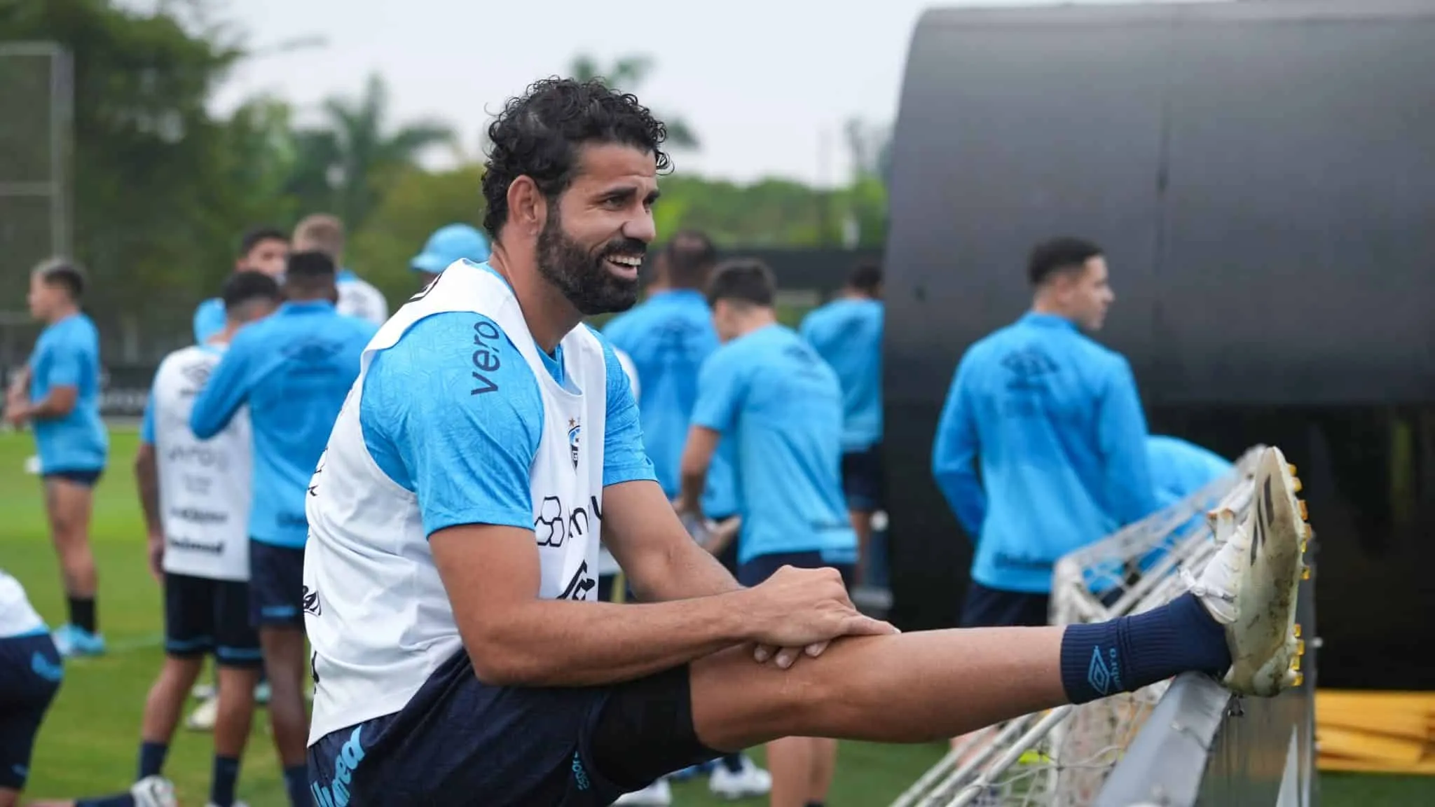 Como os jogadores do Gr&ecirc;mio retornaram ap&oacute;s 15 dias sem treinamentos?