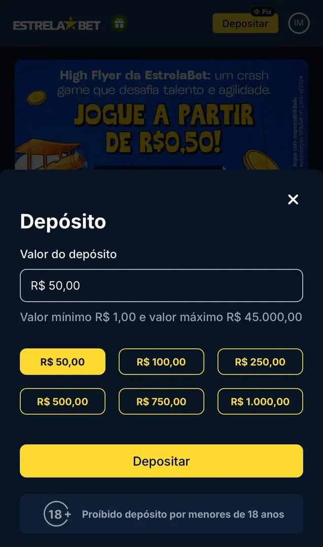 Pix Estrela Bet: review do m&eacute;todo de pagamento em 2026
