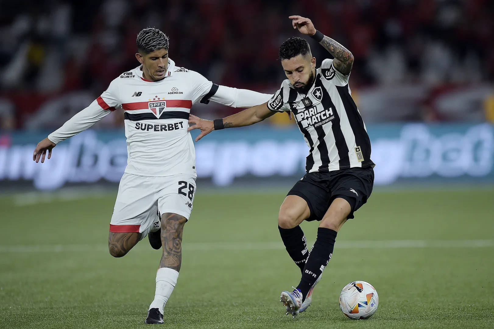 LIBERTADORES CUP 2024, BOTAFOGO x SAO PAULO