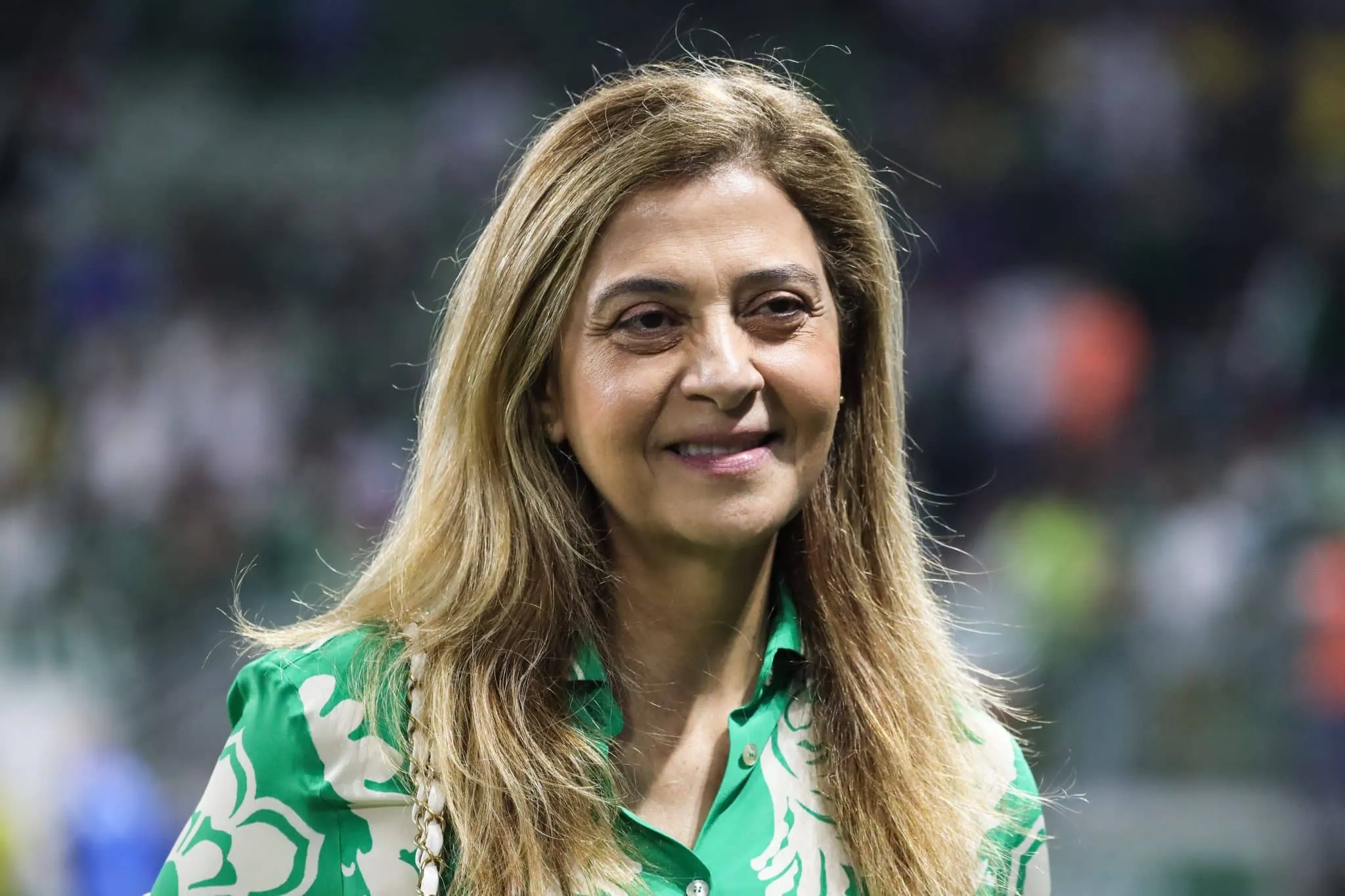 Leila faz compara&ccedil;&atilde;o com Florentino P&eacute;rez e usa o Real Madrid como exemplo para o Palmeiras