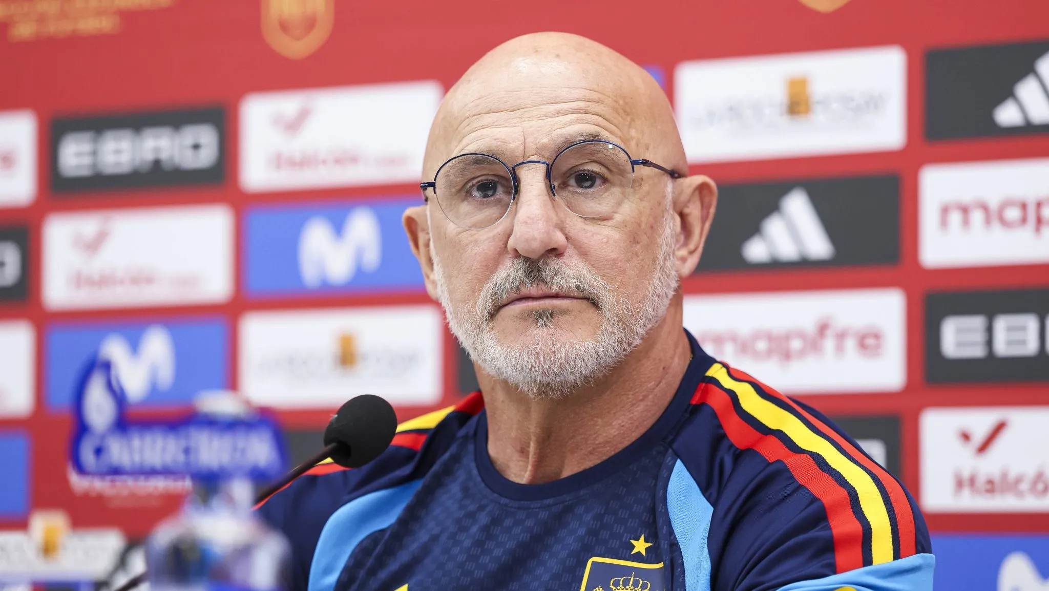 Luis de la Fuente, t&eacute;cnico da Espanha (Foto: Imago/ZUMA Press Wire)

