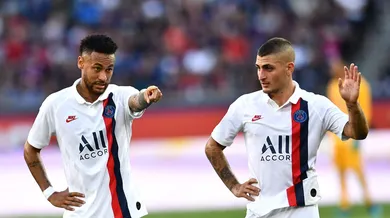 Verratti: &ldquo;Neymar tem treinado melhor que antes e sabe que tem que compensar por algo&rdquo;