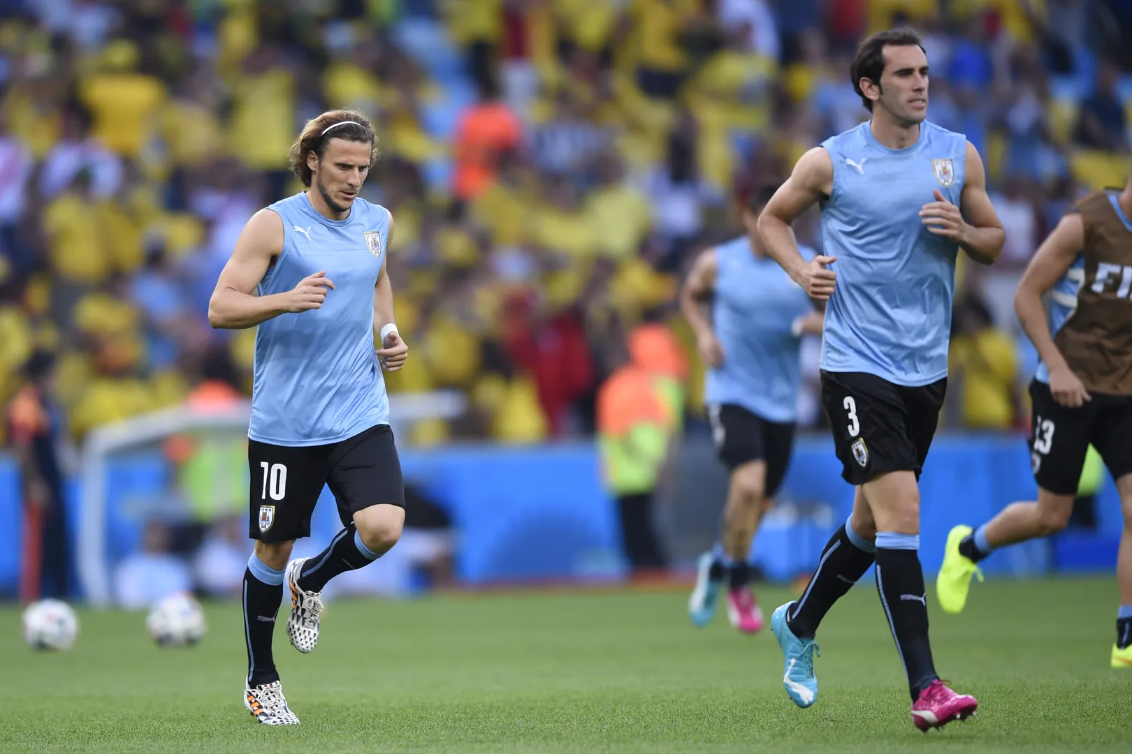 Sem Su&aacute;rez, Uruguai foi eliminado nas oitavas de final do Mundial no Brasil Foto: (Imago)