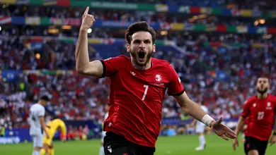 Diante de Portugal, Kvaratskhelia realiza sonho pessoal e faz hist&oacute;ria com a Ge&oacute;rgia
