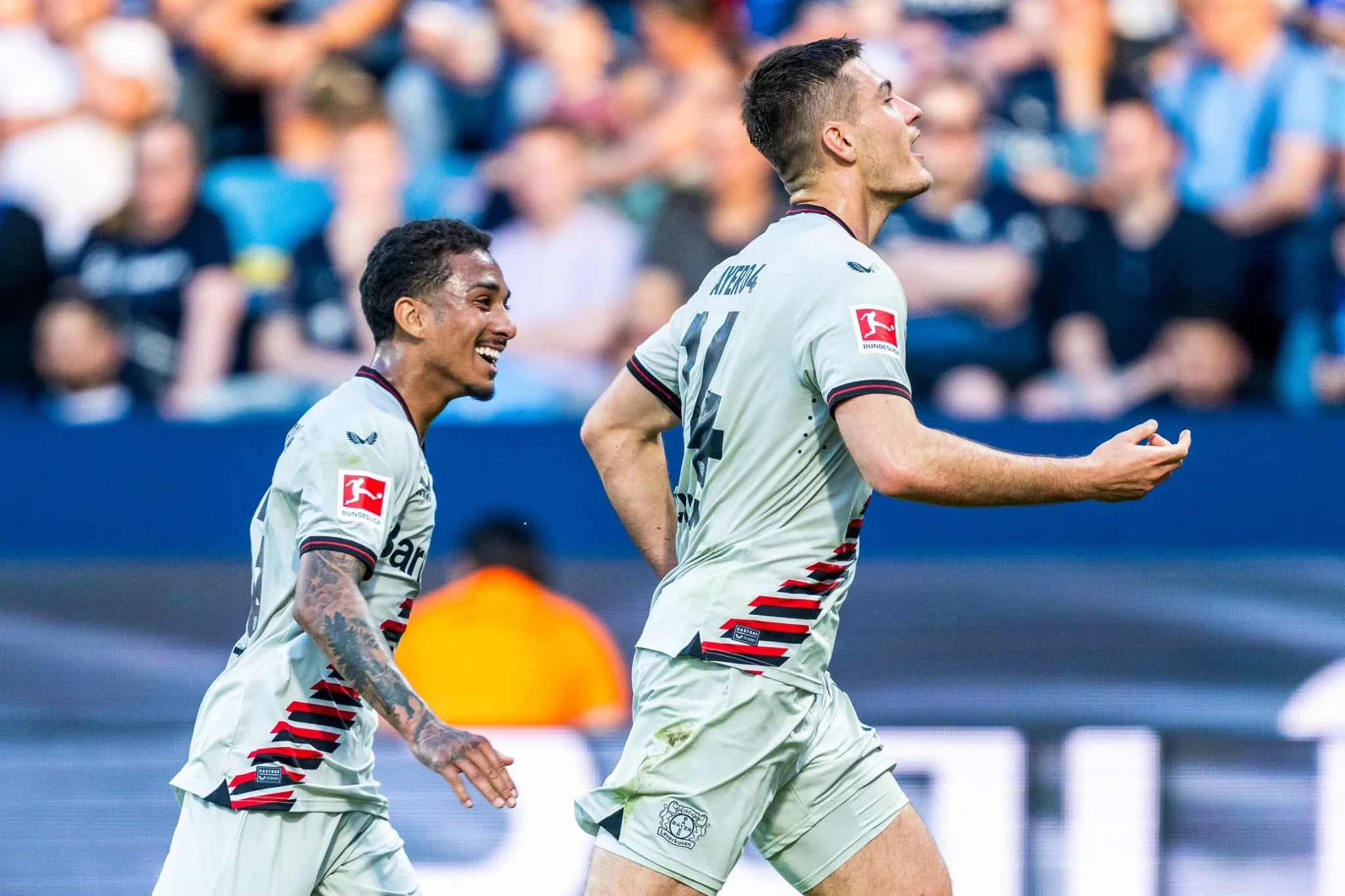 50 jogos sem perder: Leverkusen atropela o Bochum por 5 a 0 e segue fazendo hist&oacute;ria