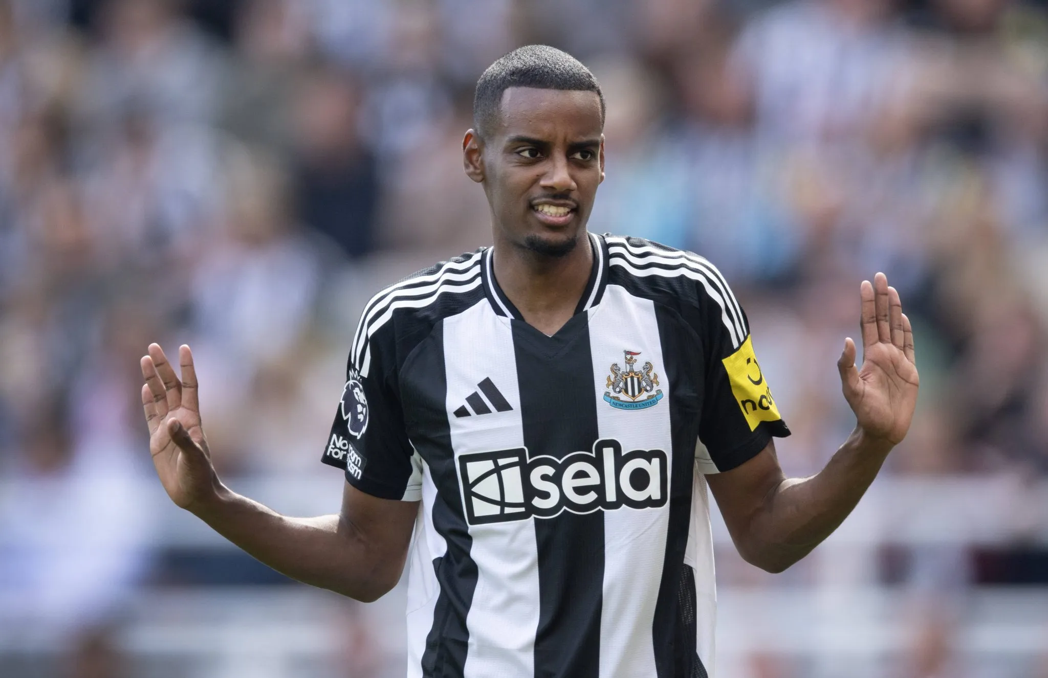 Alexander Isak trocou o Newcastle pelo Liverpool em transfer&ecirc;ncia recorde (Foto: Visionhaus/Imago)