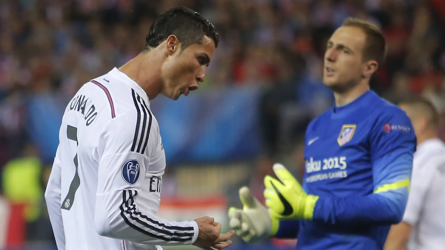 Oblak segurou a barra do Atl&eacute;tico de Madrid (Foto: AP)