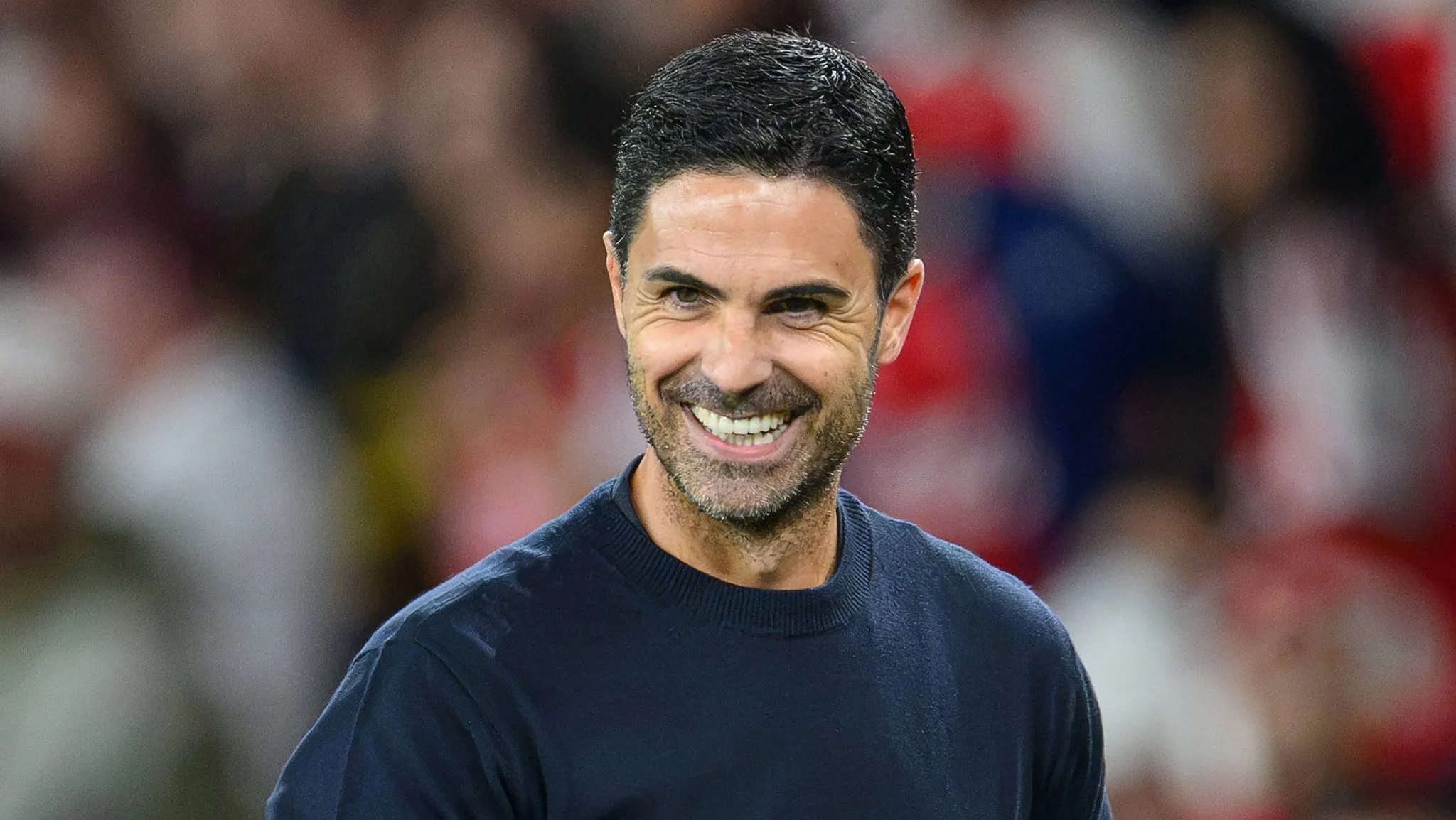 Arteta em vit&oacute;ria do Arsenal