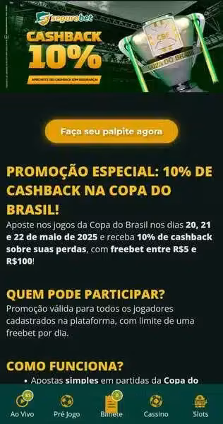 Melhores casas de apostas com cashback: top ofertas em 2026