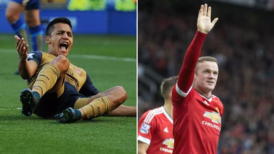 Tripleta para S&aacute;nchez e al&iacute;vio para Rooney: foi o dia dos contestados lavarem a alma