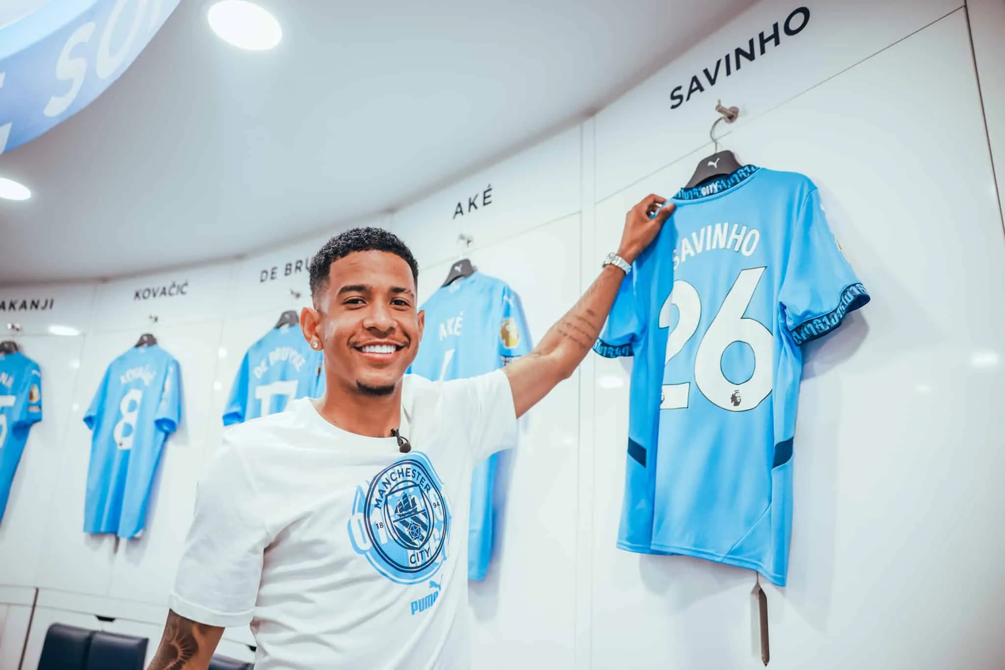Savinho chamou a aten&ccedil;&atilde;o de Guardiola com seu bom desempenho na Sele&ccedil;&atilde;o Brasileira. Foto: Icon Sport