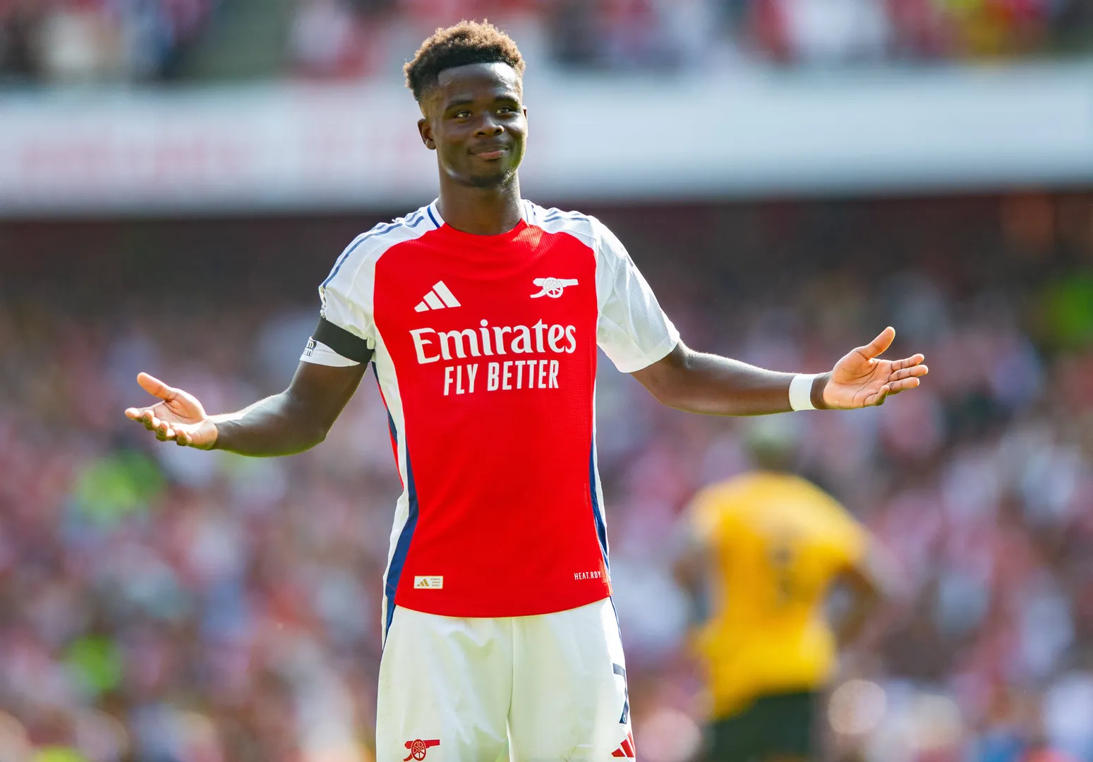 Bukayo Saka, do Arsenal Foto: (Imago)